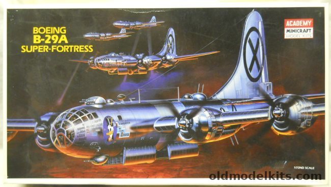 Academy 1/72 Boeing B-29A Superfortress - 'Big Time Operator' 9th Bomb Group (48 missions), 2111 plastic model kit